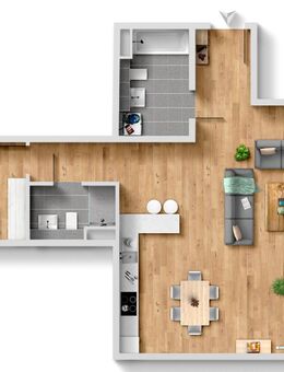 Neubau - Erstbezug - Moderne 3-Zi.-Wohnung im LagardeCampus, Balkon, - Bamberg