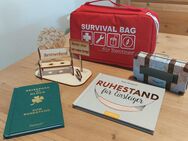 Survival Bag für Rentner, originelles Geschenk zum Ruhestand - Schwabach