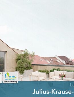 NEUBAU-Wohnung mit Balkon zum Garten * 6 Zimmer * KfW 40 und QNG - Leipzig