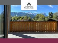 Neubau: Exklusive 3-Zimmer-Wohnung mit spektakulärem Blick auf das Alpenpanorama! - Garmisch-Partenkirchen