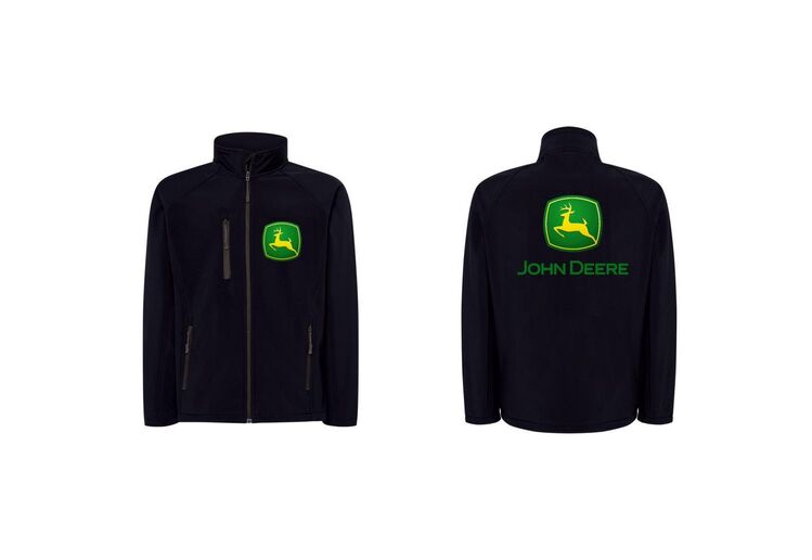 JOHN DEERE Softshell Arbeitsjacke Jacke Herren Größenwahl Landwirtrschaft Bauer - Wuppertal