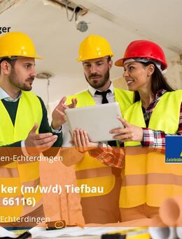 Bautechniker (m/w/d) Tiefbau (Kennzahl 66116) - Leinfelden-Echterdingen
