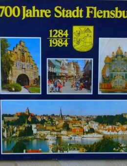 700 Jahre Stadt Flensburg 1284-1984. Schallplatte zum Jubiläum.Ein akustischer Stadtbummel. Texte: Renate Delfs . Teldec 66.23428-01, Vinyl. 5,- - Flensburg