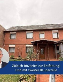 Leben. Träumen. Bauen. Alles auf einem Grundstück, mit separater Bauparzelle! - Zülpich