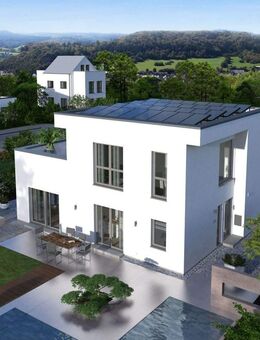 REPRÄSENTATIVE FLACHDACHVILLA IN EXTRAVAGANTEN DESIGN IN LOSTAU - Rangsdorf