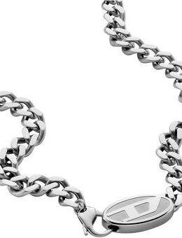 Diesel Kette mit Anhänger Schmuck Geschenk Edelstahl Halskette Panzerkette, DX1509040