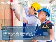 Mitarbeiter:in Warenannahme / Kundenbetreuung / Lagerhaltung (m/w/d) - Rheinstetten