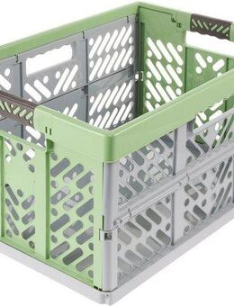 keeeper Klappbox ben eco, Profi-Klappbox mit Softgriffen, 54 x 37 x 28 cm, 45 l, 45 l, Soft-Touch-Griffe, zusammenklappbar