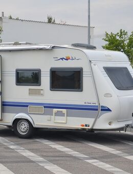 Hobby de luxe easy 440 SF mit Vorzelt, Markise, Mover - Truma (Vollautomat), 2 x Fahrradträger, 100 km/h. - Nürnberg