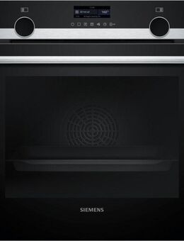 SIEMENS Pyrolyse Backofen iQ500 HB579GBR3, mit Teleskopauszug nachrüstbar, Pyrolyse-Selbstreinigung, AirFry-Funktion