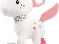 Fehn Greifspielzeug Aiko & Yuki, Activity-Einhorn mit Ring, mit Ring