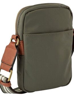 camel active Handytasche Bari, aus hochwertigem matten Nylon mit gestreiftem Gewebeband