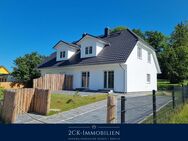 Doppelhaushälfte, 4 Zimmer, 107m², 700m² Grundstück, Erstbezug, Blick auf den Golfplatz inklusive! - Garz (Rügen)