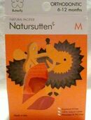 Natursutten Butterfly, Orthodontic, Schnuller, Gr. M, 6-12  Monate in 57572