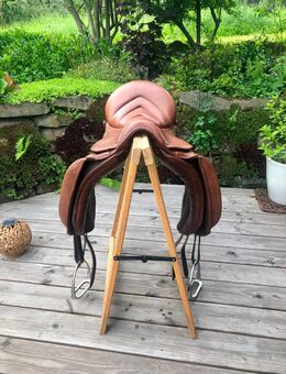 Testa Sattel Dressursattel Rippsattel Islandpferd Braun - Windeck