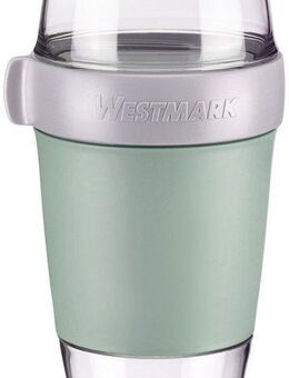 WESTMARK Mehrwegbecher, Kunststoff, (1-tlg), Müsli-, Lunchbehälter, To Go, 200 + 600 + 350 ml, Made in Germany