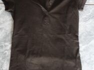 Tally Weijl sexy Poloshirt Xs 34 neuwertig T-Shirt Knopfleiste vorn Skinny in 15366