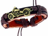 Biker Armband Herren Schmuck Motorrad Motiv Vintage Braun Surfer Armband  8,90 €* - Villingen-Schwenningen