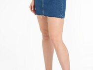 Tommy Jeans Jeansrock MOM UH SKIRT AH4035 Webrock mit Logostickerei