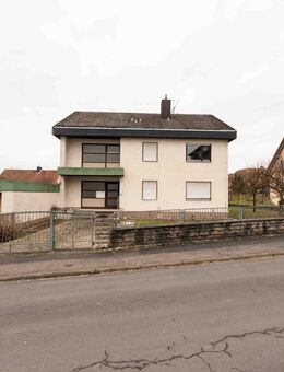 Familienfreundliches Zweifamilienhaus in Aschach - Bad Bocklet