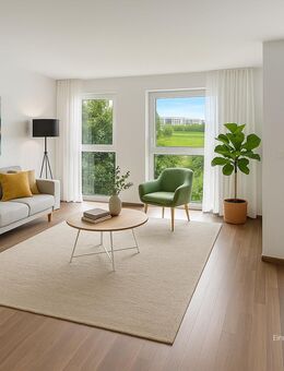 Wohnen mit Weitblick - Neuwertige 3-Zimmer-Wohnung mit 2 Balkonen und Blick ins Grüne - Frankfurt (Main)