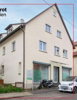 Voll vermietetes Wohn- und Geschäftshaus mit Stellplätzen und Bauplatz in zentraler Lage - Stuttgart