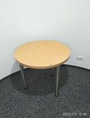 sehr stabiler runder Holztisch 90cm Durchmesser in 36037