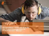 Bürokauffrau /-mann (m/w/d) für das Produktmanagement im Produktbereich "Wasser" Teilzeit / Vollzeit - Münster