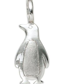 JOBO Kettenanhänger Anhänger Pinguin, 925 Silber