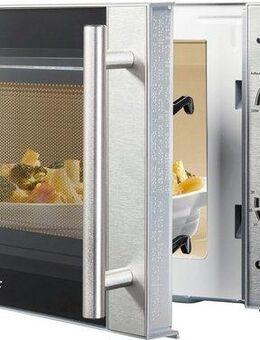 Hanseatic Mikrowelle D70H20L-DB(A13), 2 in 1, Grill, 20 l, Grill, 5 Leistungsstufen und Auftaufunktion