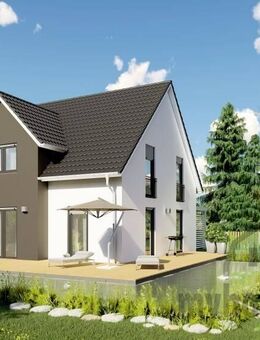 Wann genießen Sie Ihr neues Panorama Haus mit großen Fenstern und Keller in Burghöchstadt - Burghaslach