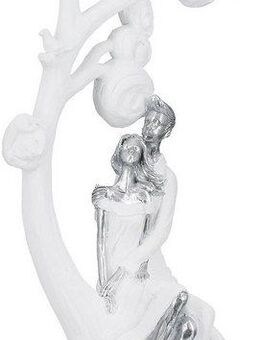 Casablanca by Gilde Dekofigur Figur Paar, Baum Tree of love weiß H. 39,5 cm (1 St)