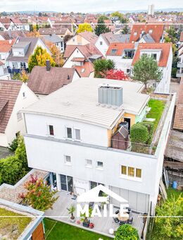 Großzügige Penthousewohnung auf zwei Ebenen mit Dachterrasse und Garage! - Fellbach