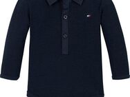 Tommy Hilfiger Langarmbody mit Knöpfen, mit Logostickerei