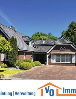 Traumhaus in Traumlage: Stilvolle Immobilie auf ca. 2.000 m² Grundstück in 1A-Zentrumslage - Wiesmoor