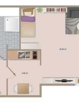 Attraktive, zentrumsnahe Singlewohnung - Nienburg (Weser)