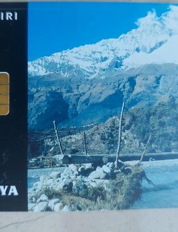 HIMALAYA DHAULAGIRI 8.167m Telefonkarte Tschechien - Zwickau
