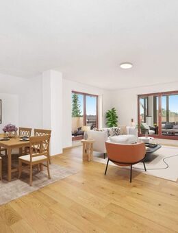 Freiraum nach oben: 4-Zimmer-Wohnung mit Dachterrasse & 3 private Dachräume für Platz zum Entfalten - Königsbrunn