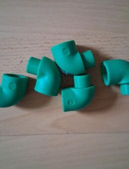 5 x IA Winkel 20mm für Kunststoffrohr PPR Schweiß Rohr Grün - Meerbusch