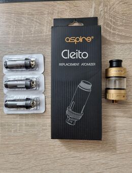 Aspire Cleito Gold mit Coils 8 Stück - Losheim (See)