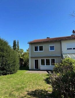 Brück Immobilien - Freies 4 Zi.-Reiheneckhaus mit gepflegten Garten - Unterhaching