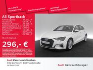 Audi A3, Sportback 40 TFSI e advanced, Jahr 2022 - München