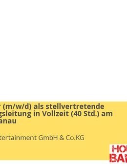 Mitarbeiter (m/w/d) als stellvertretende Ausstellungsleitung in Vollzeit (40 Std.) am Standort Hanau - Hanau (Brüder-Grimm-Stadt)