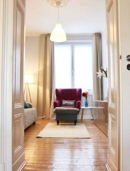 VOLLMÖBLIERTE GRÜNDERZEIT- SMARTHOME-TERRASSENWOHNUNG IN CITY- BESTLAGE - Leverkusen