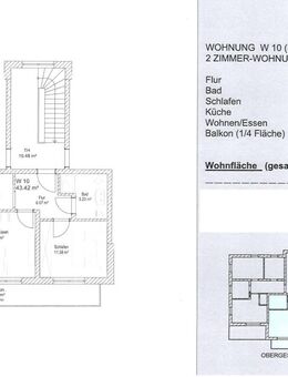 Provisionsfrei für Käufer! Neubau 2- Zimmer-Eigentumswohnung, Nähe der Stadt Cham - Cham