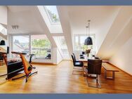 Möbliert: Sonnige Südwest Dachterrasse, modern und ruhig - München