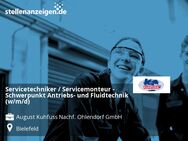 Servicetechniker / Servicemonteur - Schwerpunkt Antriebs- und Fluidtechnik (w/m/d) - Bielefeld