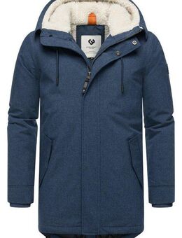 Ragwear Kurzmantel Mr Smithem YOUMODO wasserdichte lange Herren Winterjacke mit Kapuze