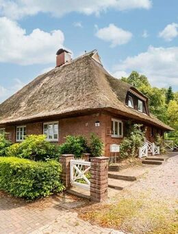 Reetdachkate mit romantischem Garten - fußläufig zur Waldorfschule und zum Mühlenteich - Lensahn