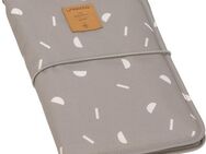 LÄSSIG Windeltasche Casual, Changing Pouch, Blocks Taupe, PETA-approved vegan